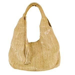 VINTAGE: Gorgeous Maxine Couture Mamba Grey Hobo!